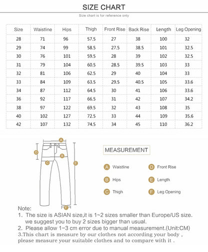 Mens Ripped Baggy Jeans Distressed Denim Streetwear Skateboard Pants Straight Leg Patchwork Oversized Urban Fashion Workwear