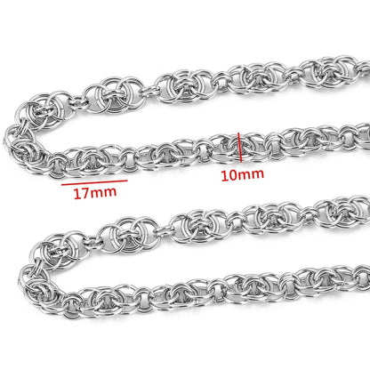 1 Meter Stainless Steel Big Chain for Handmade Thick Large Chain DIY Jewelry Making Bracelet Necklace Jewelry Chain