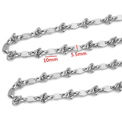 1 Meter Stainless Steel Big Chain for Handmade Thick Large Chain DIY Jewelry Making Bracelet Necklace Jewelry Chain