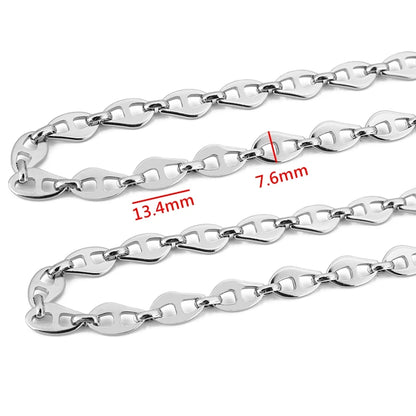 1 Meter Stainless Steel Big Chain for Handmade Thick Large Chain DIY Jewelry Making Bracelet Necklace Jewelry Chain