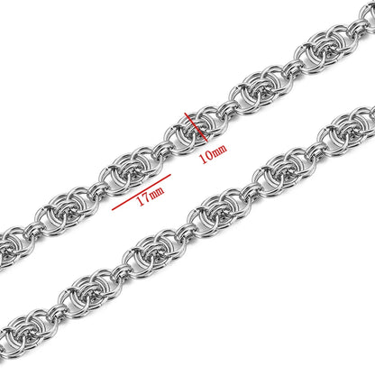 1 Meter Stainless Steel Big Chain for Handmade Thick Large Chain DIY Jewelry Making Bracelet Necklace Jewelry Chain